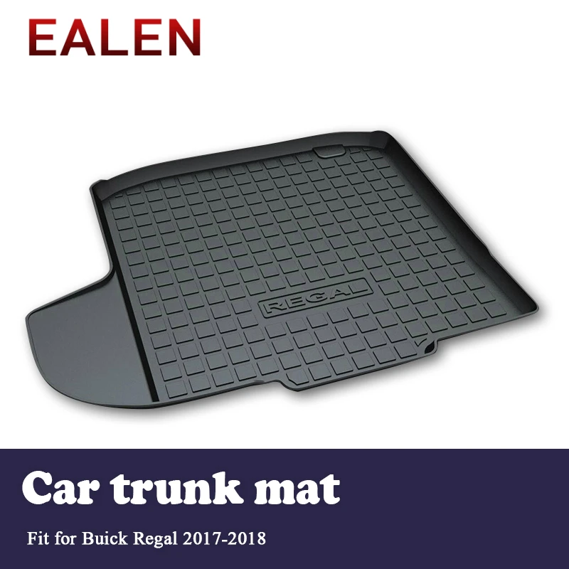EALEN For Buick Regal 2017 2018 Car-styling Boot Liner Tray Waterproof carpet mat Accessories 1Set Car Cargo rear trunk mat