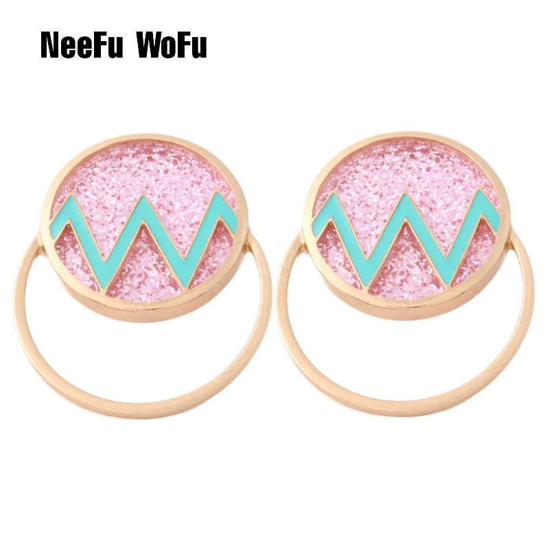 NeeFu WoFu Orecchini брендовые серьги из смолы Oorbellen капающие масляные большие