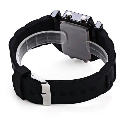 Силиконовые модные спортивные светодиодные цифровые часы мужские Relogio Masculino Vogue