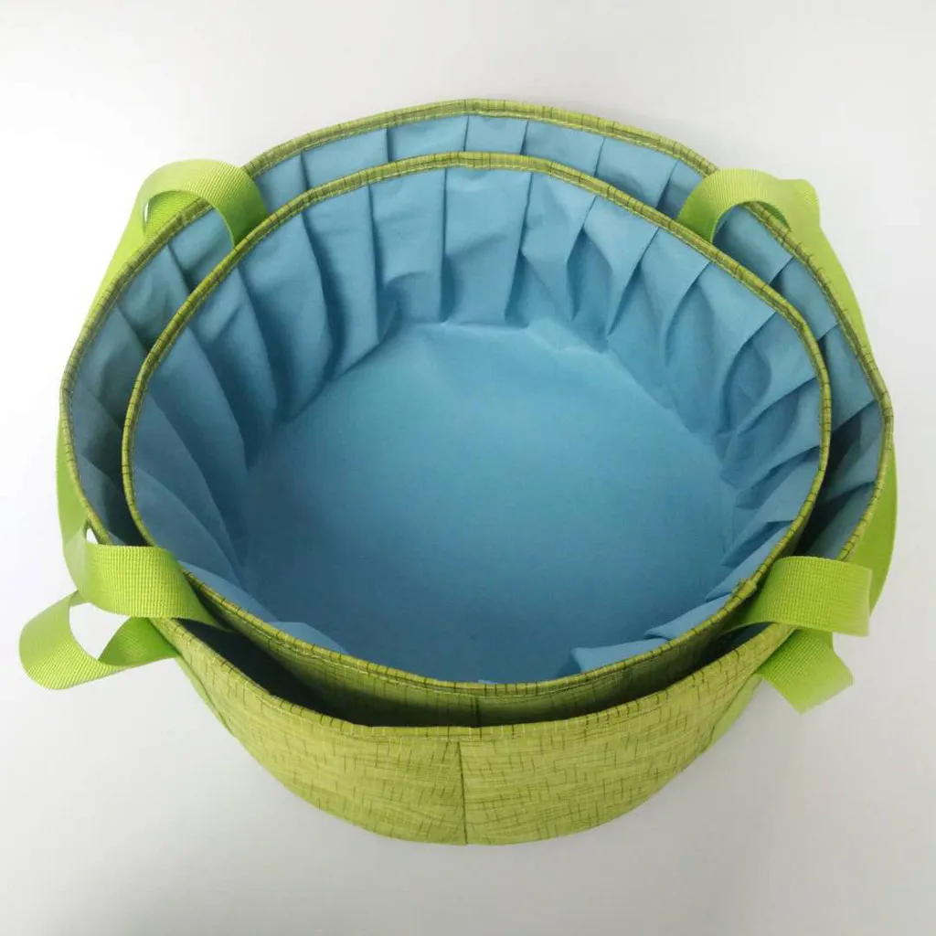 Сумка для уборки на открытом воздухе зеленая многофункциональная Складная