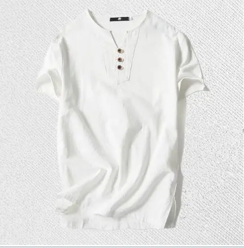 

Hot!!free Shipping Plus Size Clothing Men's Fat Guys T Shirt Men 6xl 7xl 8xl O-neck Linen O-neck Short-sleeve T-shirt
