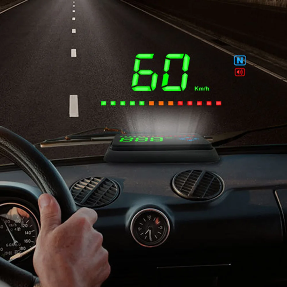 AOSHIKE A2, 3,5 дюймов, HD OBD, HUD, OBD2, проектор, автомобильная скорость, дисплей, бортовой компьютер, измеритель скорости, проектор