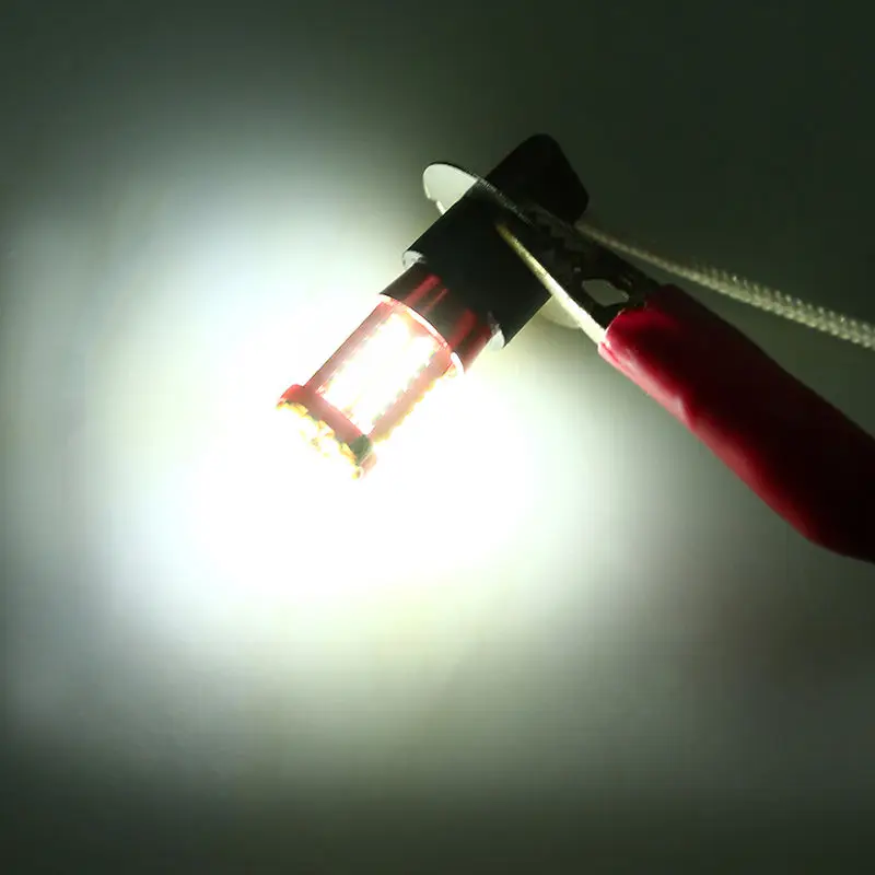 Из 2 предметов H3 57 Led 3014 Smd лампы Противотуманные фары Дневные Фары Фара светильник