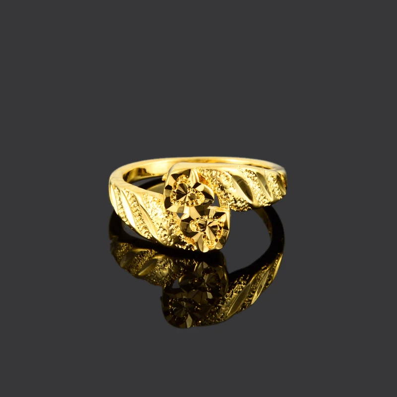 Очаровательные золотые обручальные кольца для мужчин/женщин милые недорогие