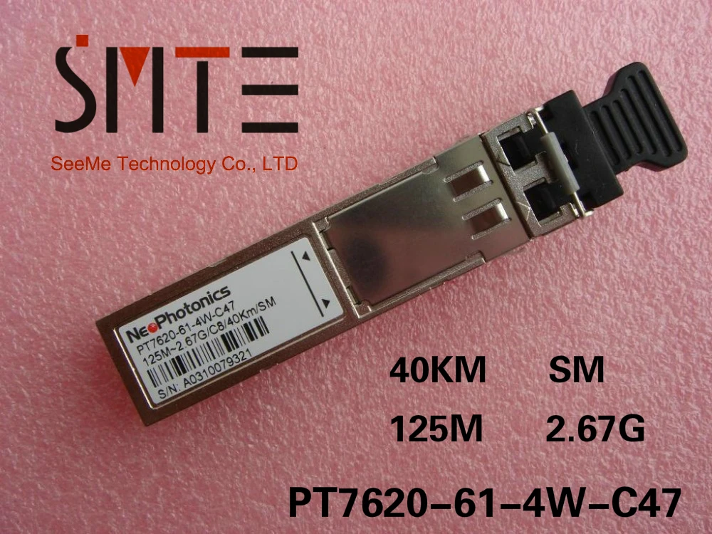 

NeoPhotonics PT7620-61-4W-C47 125M-2.67G-C7-40KM-SM