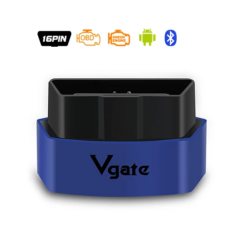 ELM327 Vgate icar3 Bluetooth OBD2 сканер ELM 327 мини Bluetooth V1.5 Икар 3 для Andriod Авто инструменту диагностики - Цвет: blue