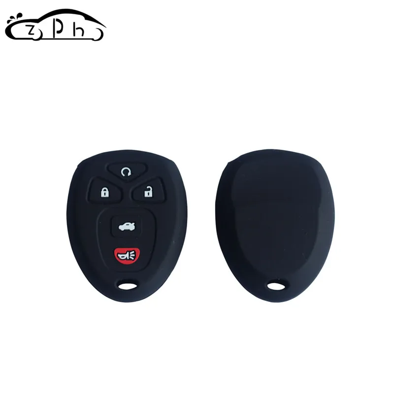 Силиконовый чехол для ключей от машины GMC Buick Enclave LaCrosse Chevrolet Impala Suburban 1500 Pontiac Cadillac