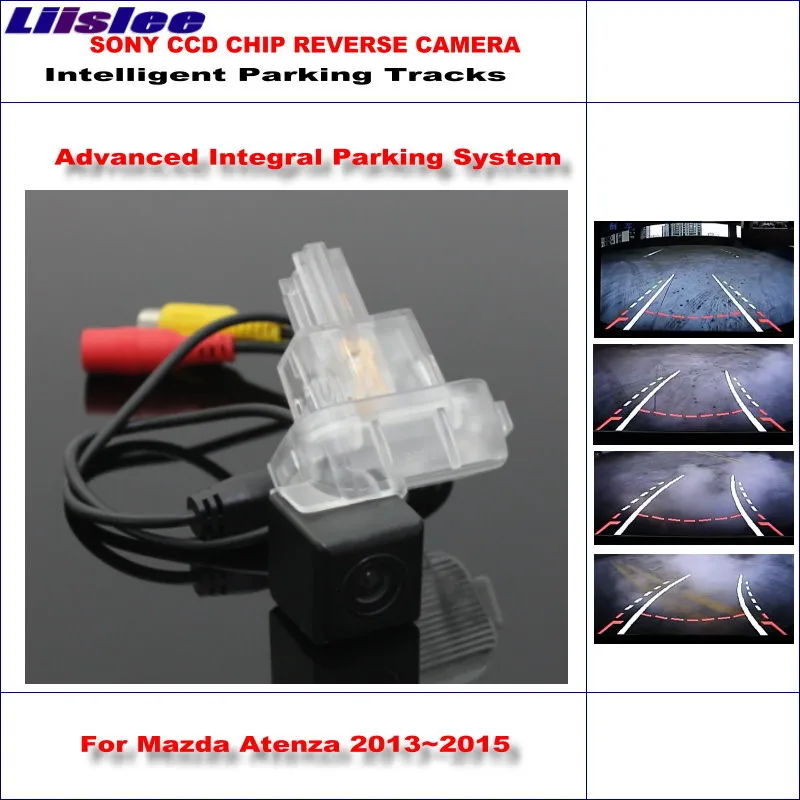 

Liislee Dynamic Guidance Rear Camera For Mazda Atenza / Mazda 6 Mazda6 Sedan / 580 TV Lines HD Parking Intelligentized
