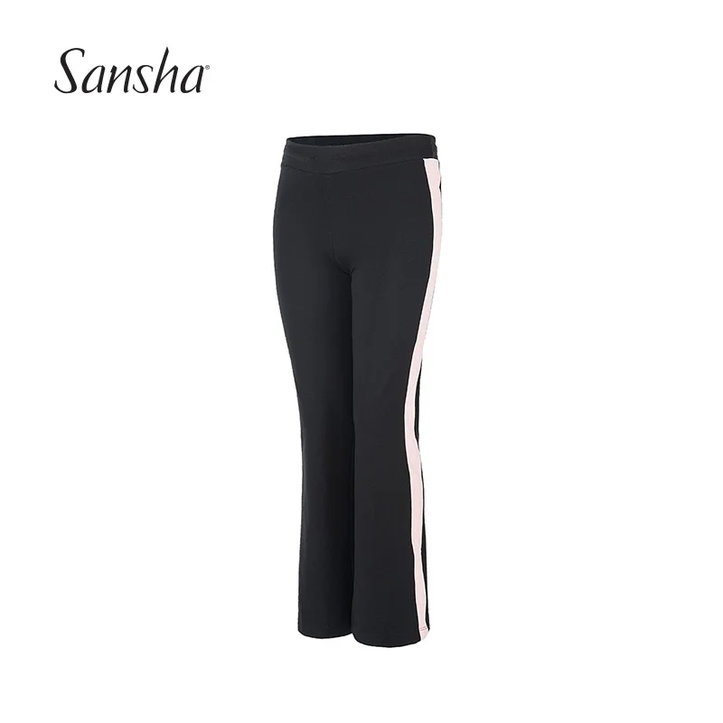 Детские хлопковые штаны Sansha для йоги длинные в полоску Y015C|pants long|pants pantspants girl |