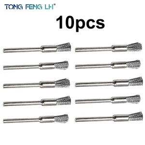 10 шт., щётки из стальной проволоки для дрели