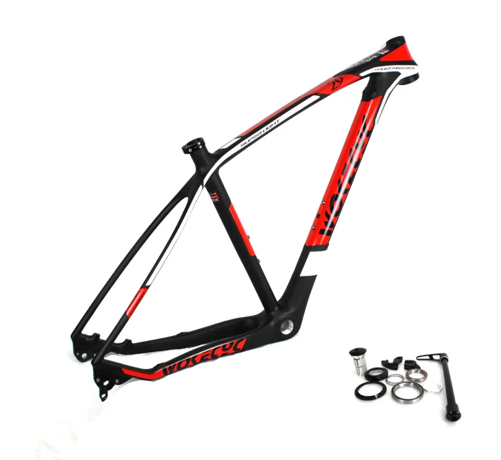 wokecyc mtb карбоновая рама 29er 3 k горный велосипед рама 17,5 ''19 горный велосипед 29 ems