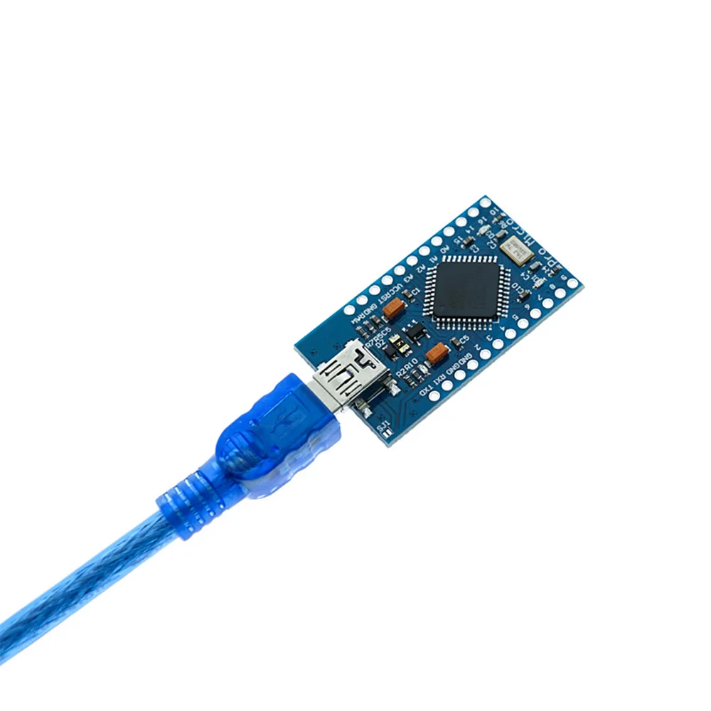 Плата модуля Pro Mini ATmega32U4 5V 16MHz с 2 рядным pin pro micro для Arduino|Программируемые игрушки| |