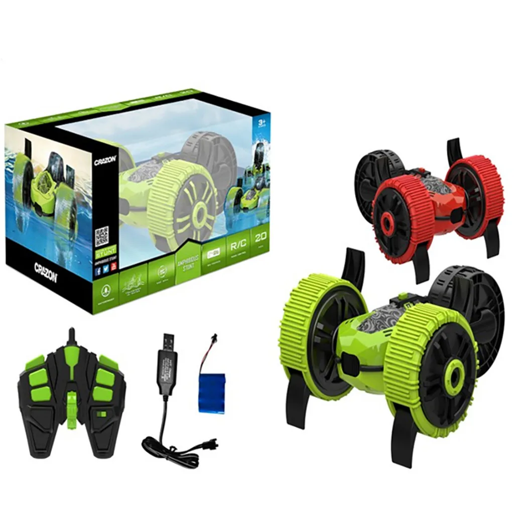 Игрушечный автомобиль с дистанционным управлением 2019 Crazon RC земля вода Кабриолет