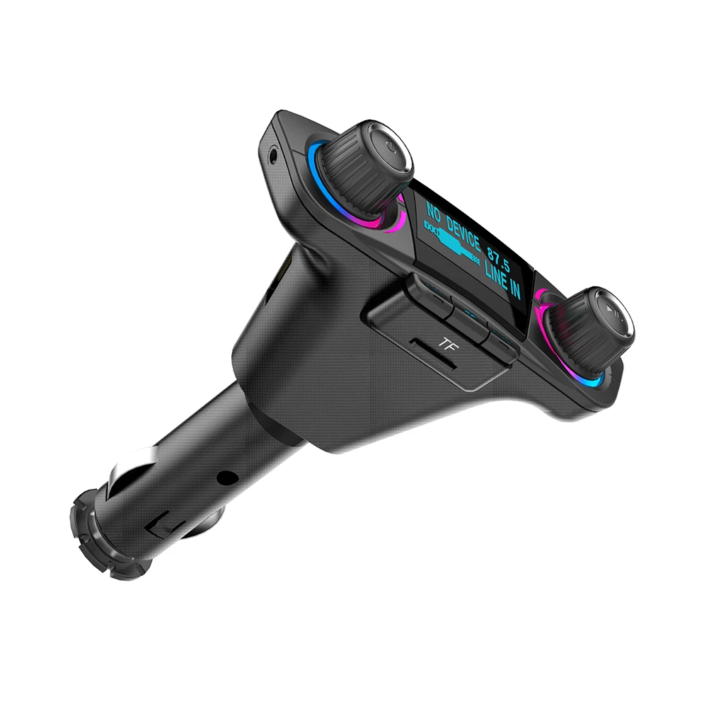 Беспроводной Bluetooth Handsfree Вызов fm-передатчик MP3 плеер Радио адаптер USB Автомобильное зарядное устройство AUX ЖК-дисплей автомобильный комплект