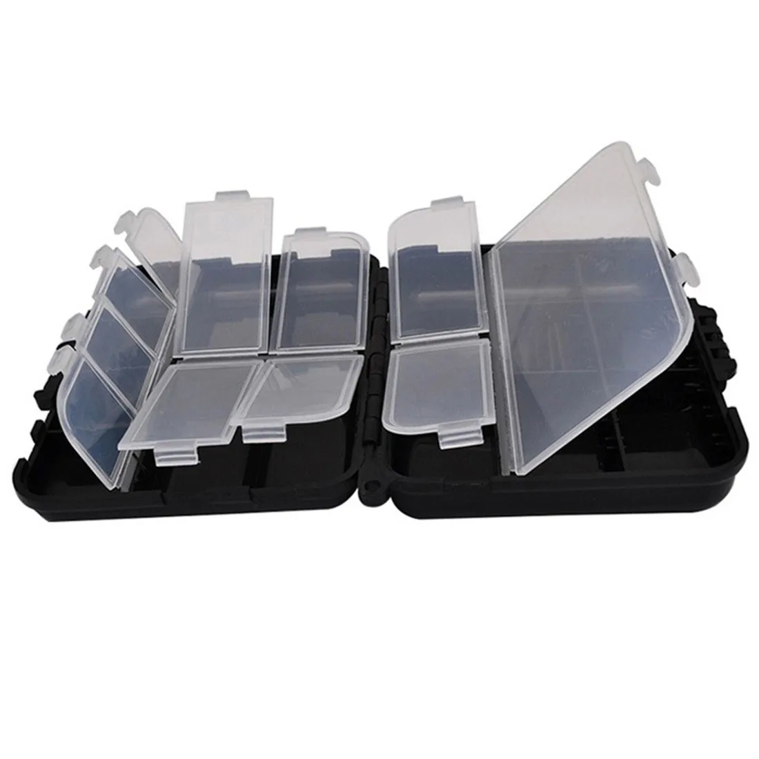 Новый 2 слойный Многофункциональный пластиковый съемный рыболовный Приманка