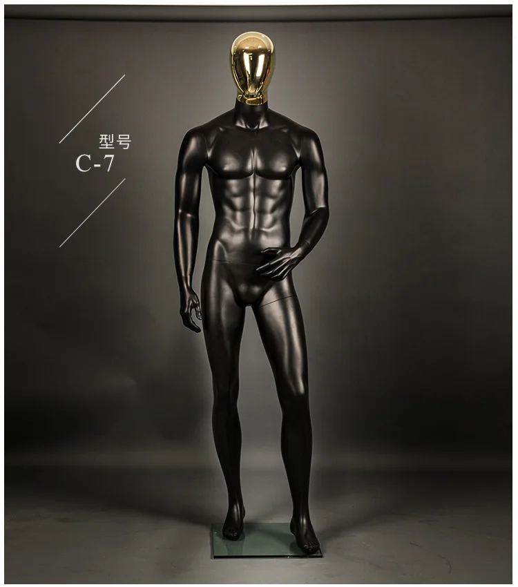Новый стиль высшего уровня всего тела Манекен чернокожий мужчина модель сделано