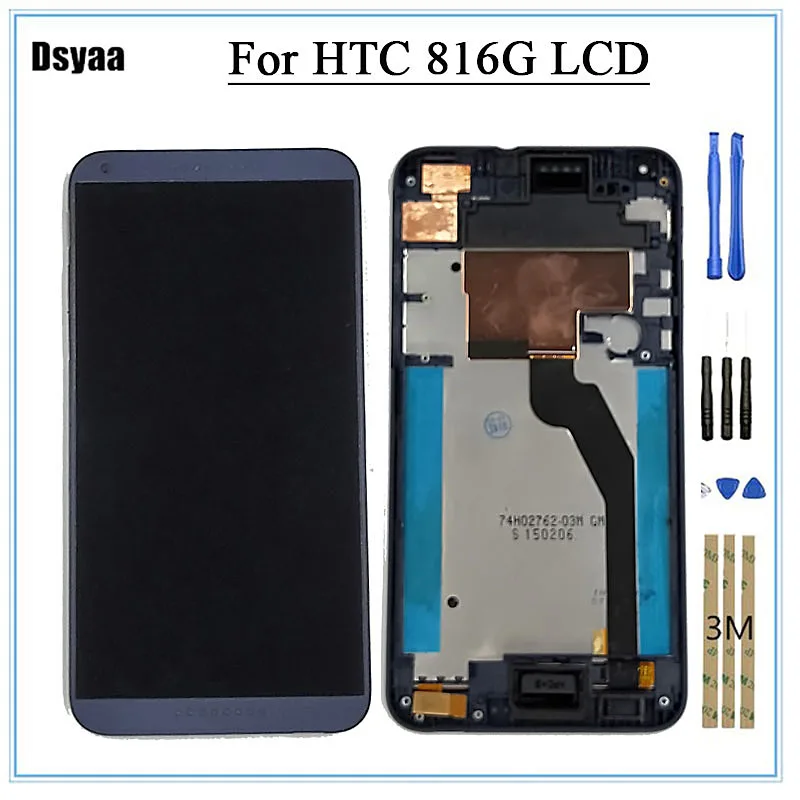 5 дюймов Новый ЖК дисплей для HTC Desire 816G экран сенсорный дигитайзер в сборе с