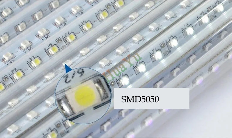 8 трубок/набор 80 см SMD 220 В светодиодный Рождественский светильник для снега