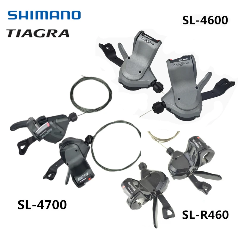 Shimano Tiagra SL 4700 4600 R460 Flatbar рычагам 2x10 скоростные переключатели влево/вправо/пара