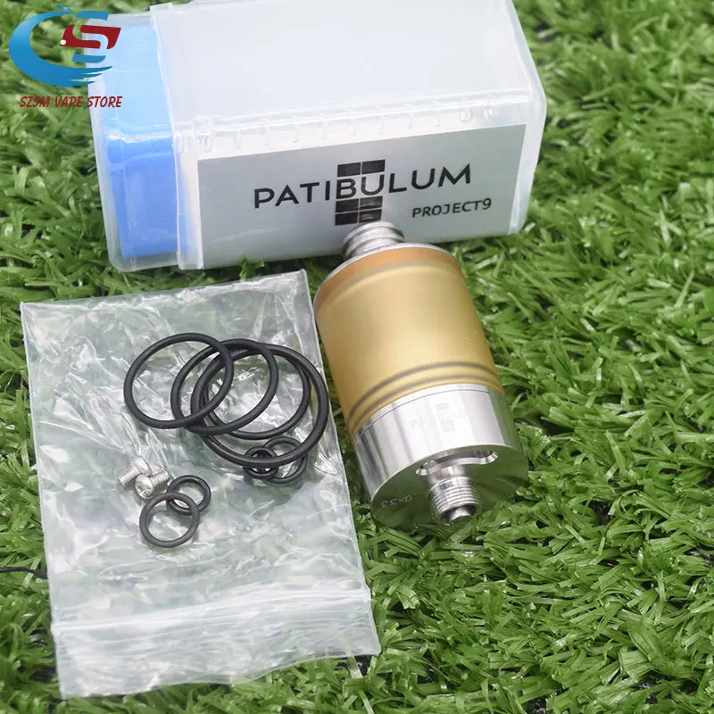 Новейшая модель Patibulum Стиль 22 мм RTA электронная сигарета распылитель 316 SS + PEI