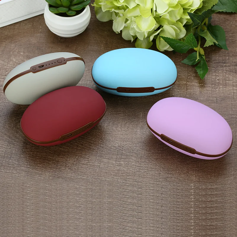 Magic Bean руки теплые USB Power Bank 5000 мАч Многофункциональный Внешняя батарея карман