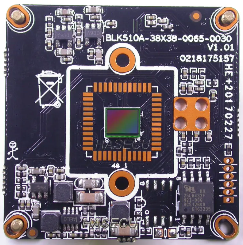 Модуль IP-камеры видеонаблюдения 3 7 мм с объективом (960P) IPCam 1/3 дюйма КМОП-сенсор SOI