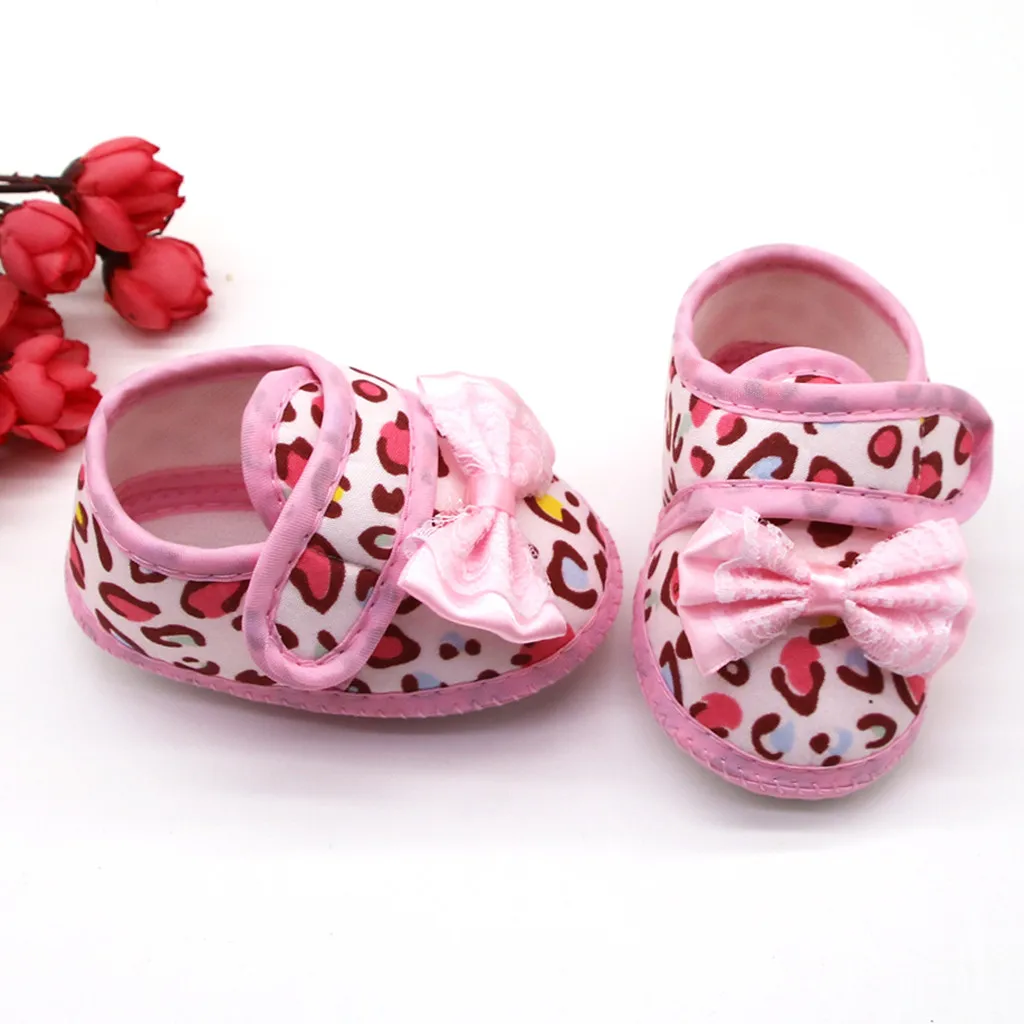 Обувь для малышей обувь маленьких девочек и мальчиков с леопардовым принтом