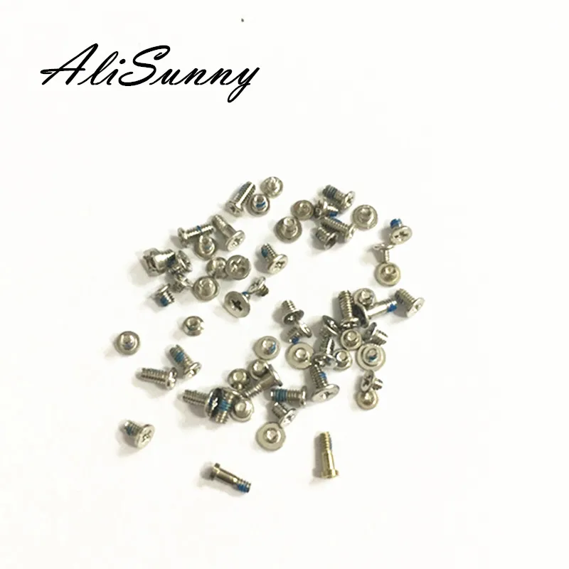 AliSunny 50 набор полный набор винтов для iPhone 6 6S 7 Plus 6G 4,7 ''6splus 6SP 6P Полные Винты комплекты запасные части