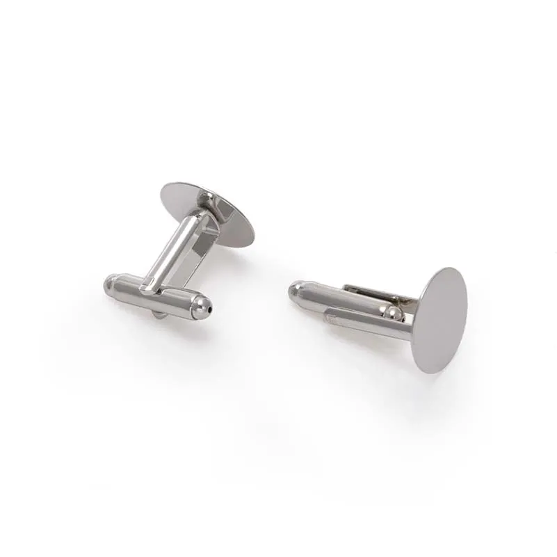 10 шт. 15 мм круглая рамка на заказ латунные французские оправы базовый лоток фото