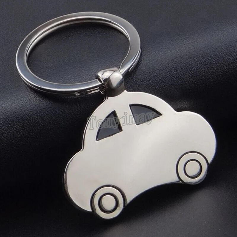 

Cute car keychains, high quality alloy keyrings, stainless keychains fit gift, promotion, free shipping mini car keychains