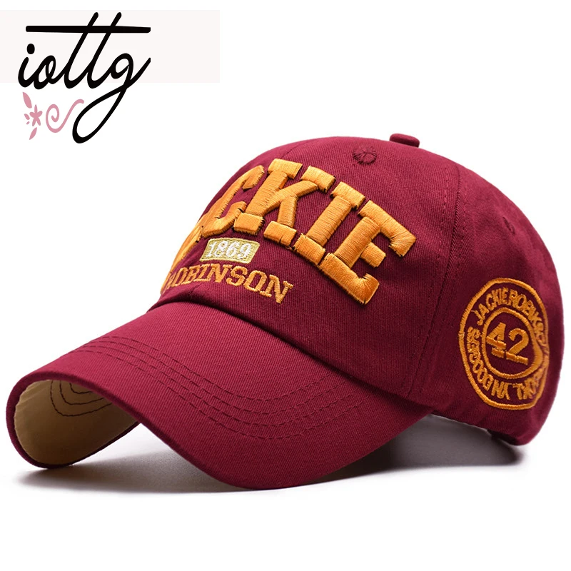 IOTTG 2018 Новый Джеки письмо вышивка бейсболка с надписью 1869 Snapback Кепки Для мужчин