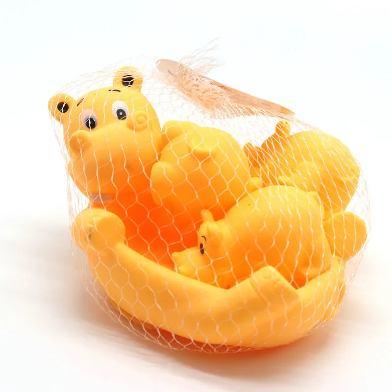 Baby Bath Toys Animal Classic Rubber Duck Squeeze-sounding Dabbling Toy Infant Bathroom Silicone Tortoise | Игрушки и хобби
