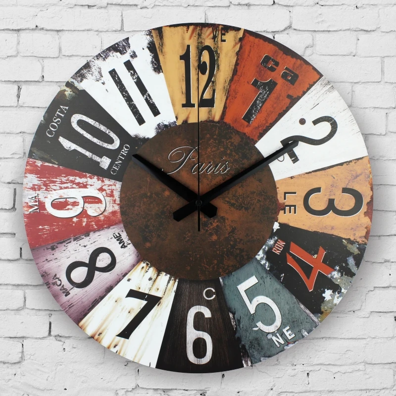 Замороженные декоративные настенные часы кварц тихая конференц зал современный