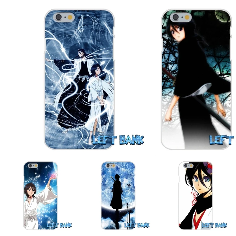 Bleach Rukia Kuchiki Мягкий Силиконовый ТПУ Прозрачный чехол для Samsung Galaxy Note 3 4 5 S4 S5 MINI S6 S7