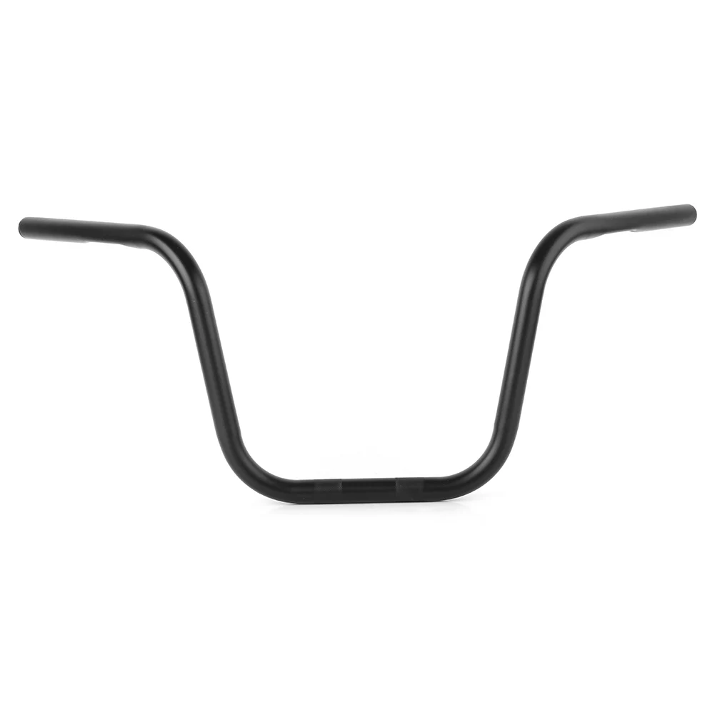 Black 1" мотоцикл мини Ape вешалка мотоцикл руль w/вмятины для Harley Davidson XL FL FLST FXST FXR мотоцикл ручка управления - Цвет: Black