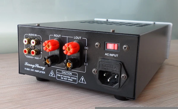 XiangSheng H-06A усилитель 6J1 трубчатый Предварительный LM1876T транзистор Смешанная
