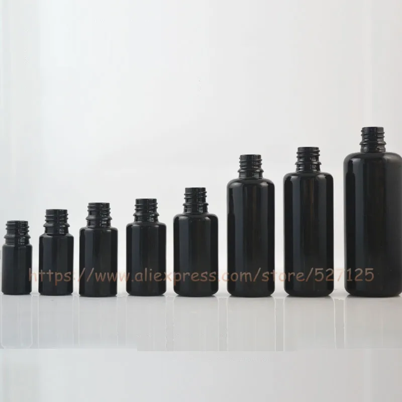5ml To 100ml Dark Violet Black Protect From Light Glass Bottle Roll-On/Essential Oil/Perfume/Deodorant Lightproof Container | Красота и