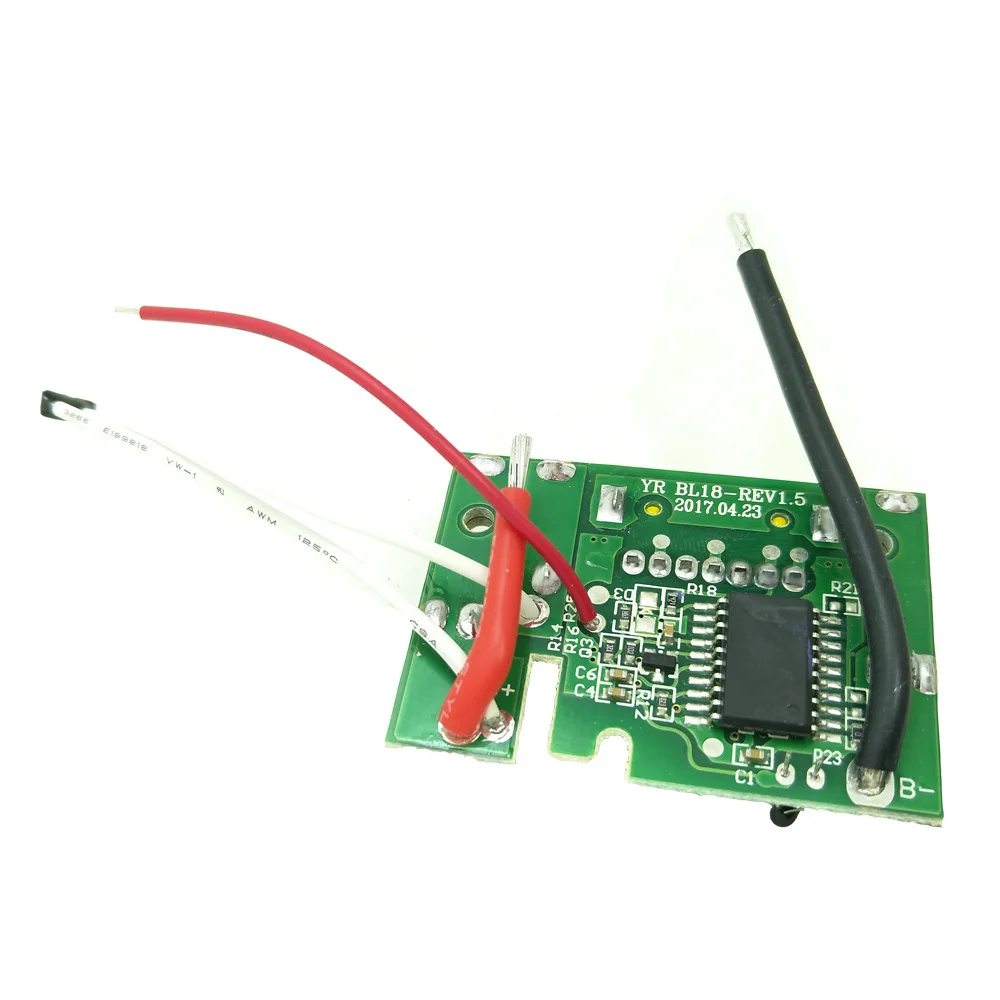 Печатная плата для замены литиевой батареи Makita BL1830 BL1815 BL1845 BL1860 LXT400 18 в 3 0 Ач 6 А|board