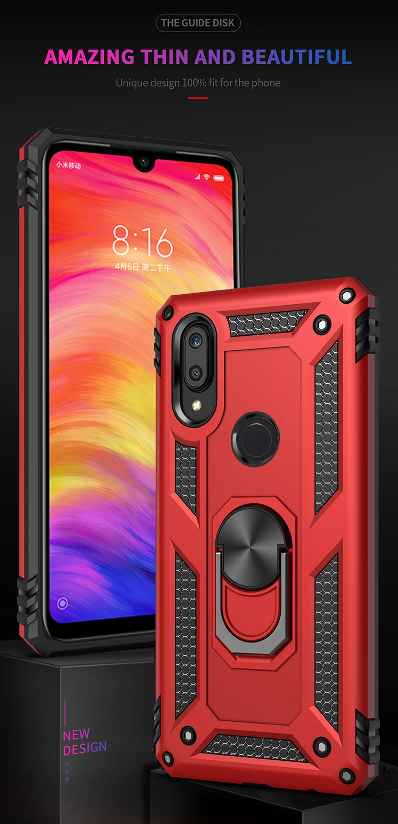 Чехол для Xiaomi Redmi Note 7, чехол для Redmi Note 7, силиконовый защитный бампер, противоударный чехол, чехол для телефона s, роскошный Xiomi Redmi Note7, чехол s