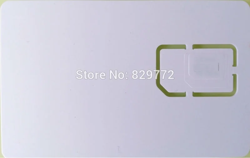 Piswords SIM-карта USIM 4G LTE WCDMA GSM без рисунка мини-Nano Micro записываемая программируемая