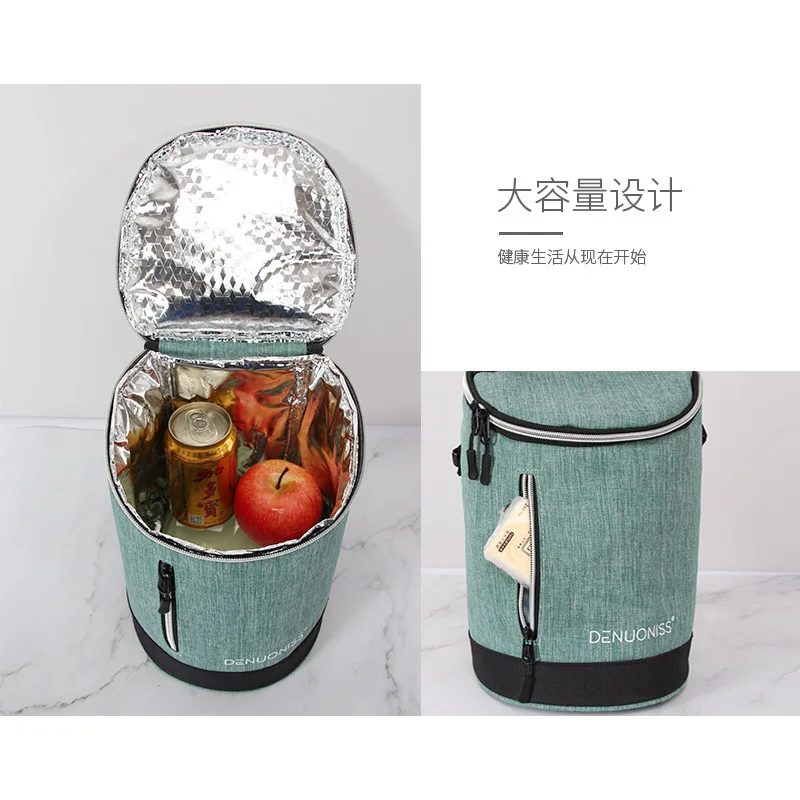 Сумка для ланча Rye Time cooler Малый мешок обеда женская сумка холщовая джинсовая