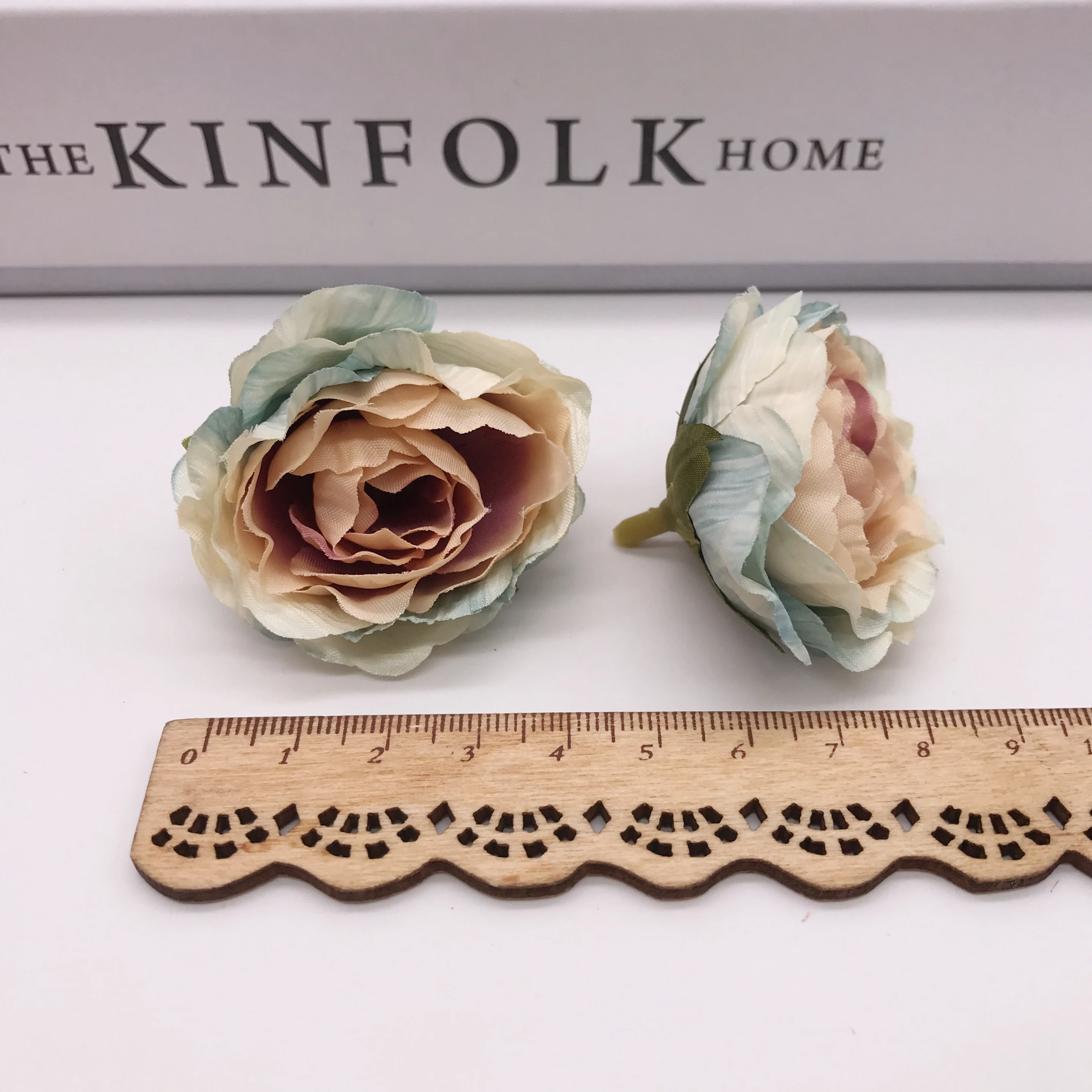 10pieces 4.5cm Artificial Peony flower heads Fall Vivid silk Fake Flowers For Home Wedding Decoration DIY Decorative | Дом и сад