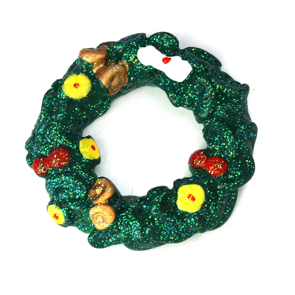 DoreenBeads украшения из смолы рождественские сапог Деда Мороза красные перчатки