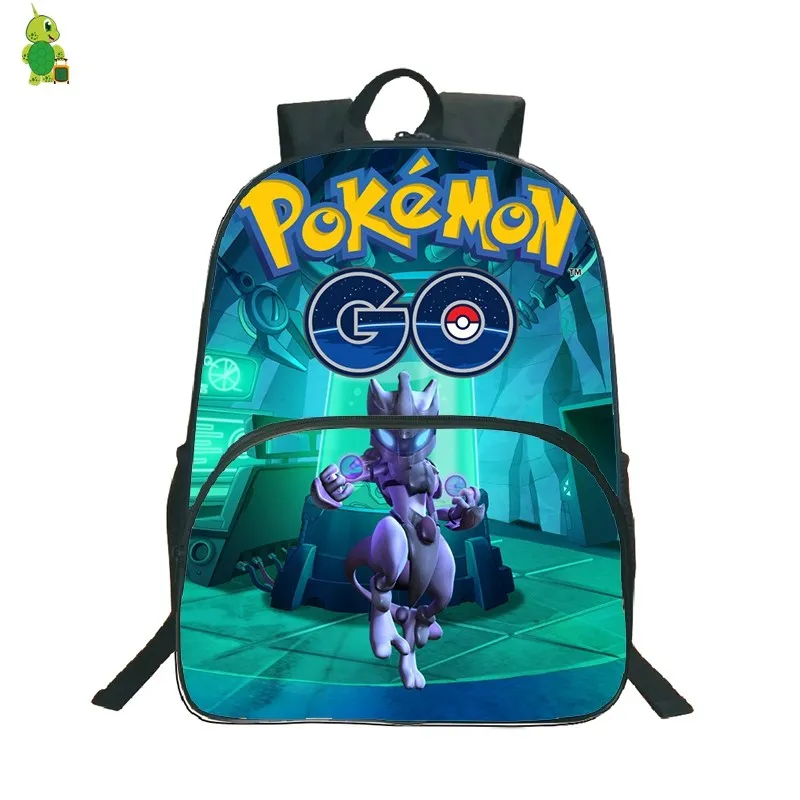 Pokemon GO Mewtwo рюкзаки Mochila школьные сумки для подростков женщин и мужчин водонепроницаемый рюкзак для ноутбука большие дорожные сумки на плечо
