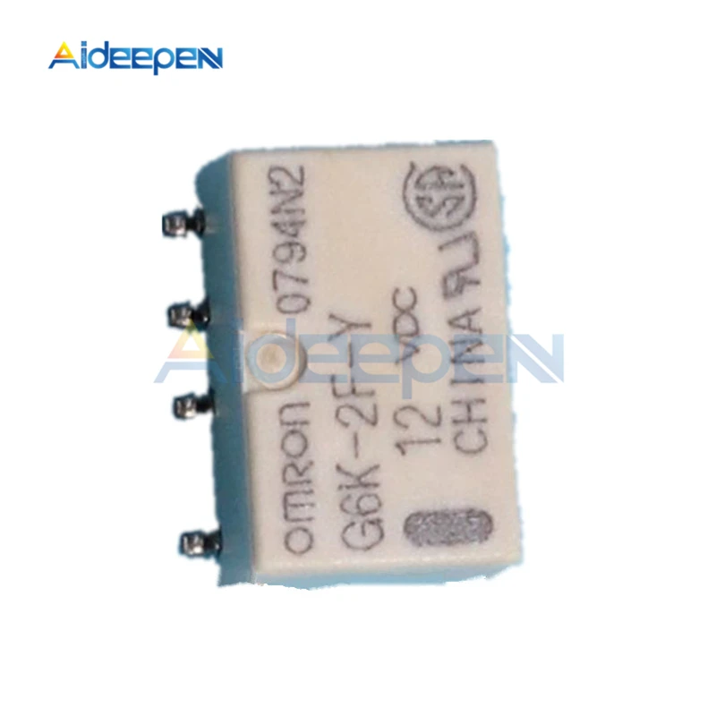 1 шт. DC 3V 5V 12V 24V SMD G6K-2F-Y реле сигнала 8 Pin для реле Omron