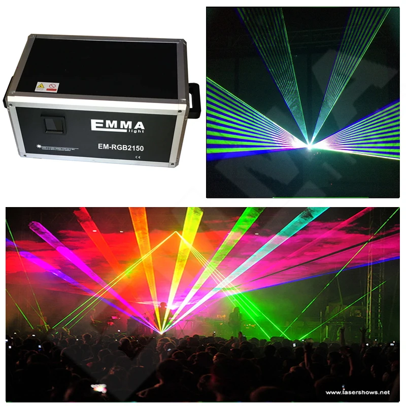 RGB Analog Laser Light Animated concert Projector laser show system disco light | Освещение