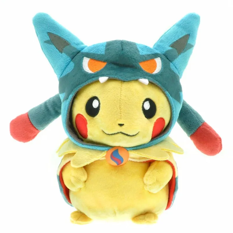 Lucario 4 стиля, 20-22 см, Пикачу, косплей, Лукарио, саблей, алтария, одино, табу, Най, мягкие плюшевые игрушки, куклы для детей - Цвет: Lucario