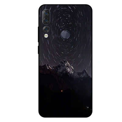 Черный Чехол для lenovo Z5S L78071 силиконовый мягкий чехол для lenovo Z5S Звездные узорчатые телефонные чехлы для lenovo Z 5s - Цвет: Черный