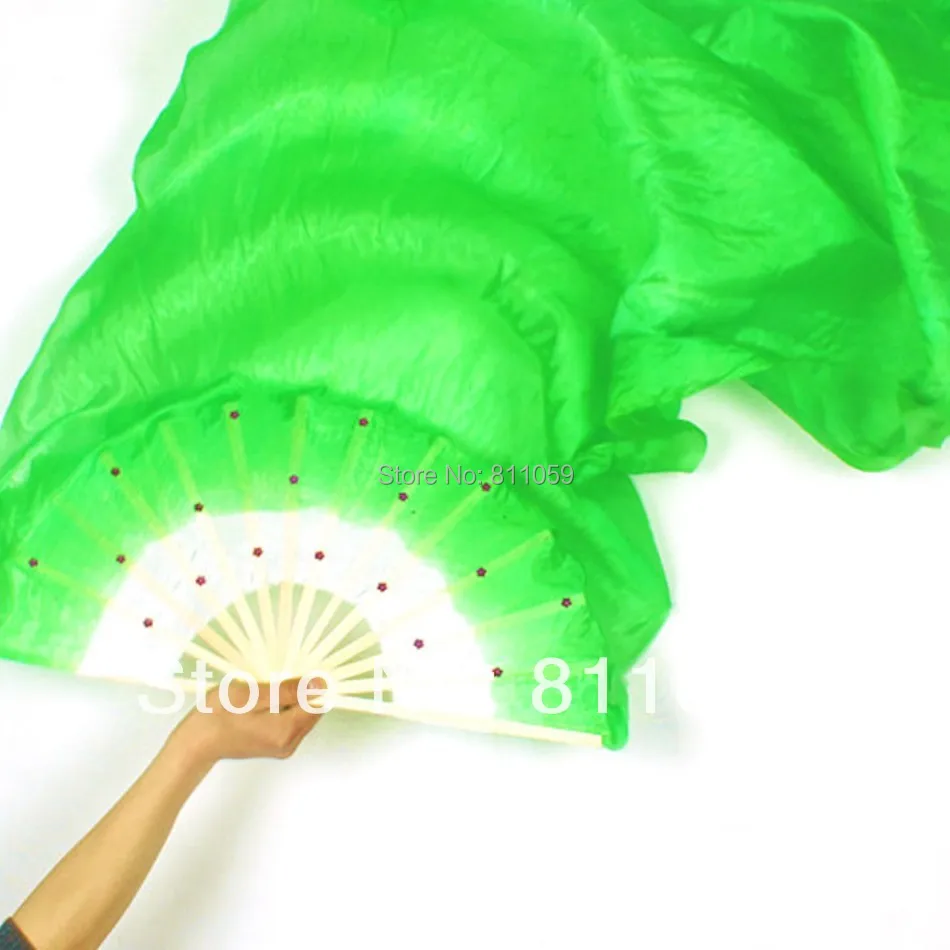 Лидер продаж! Бесплатная доставка 120 шт./лот танец живота Веерная шелковая Фата с 5