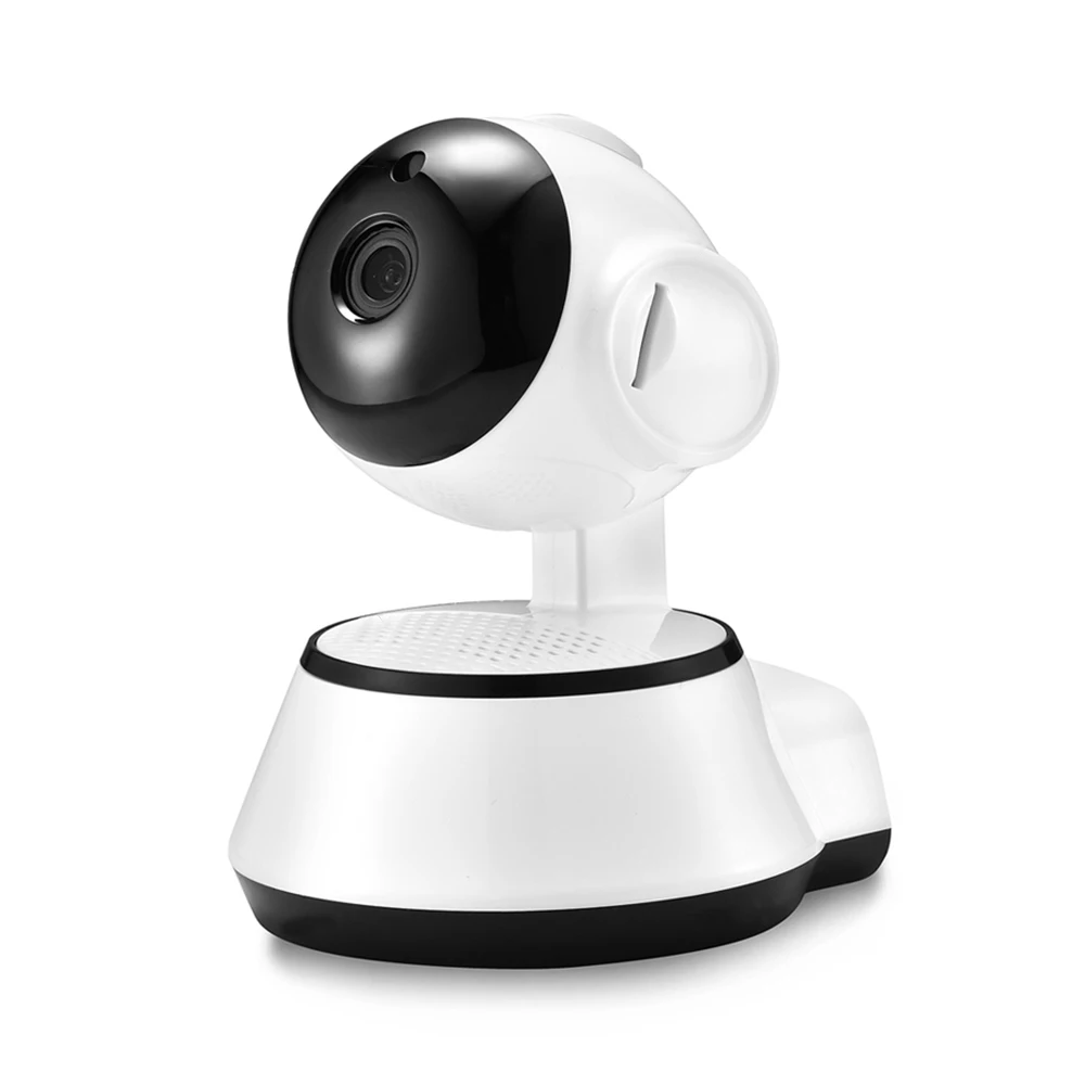 Белый Xiaovv Q6S Смарт 360 ° панорамный 720P Wifi Детский Монитор H.264 аудио камера Обнаружение движения ночное видение - Цвет: Белый